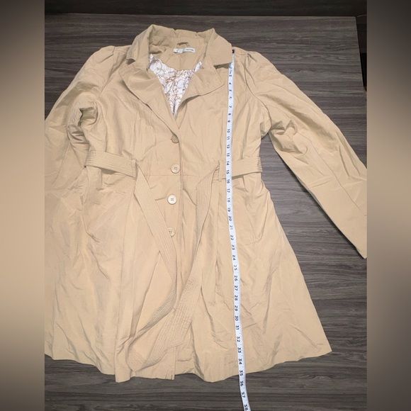 Maurice’s Trench Coat Size 1 - Picture 5 of 10